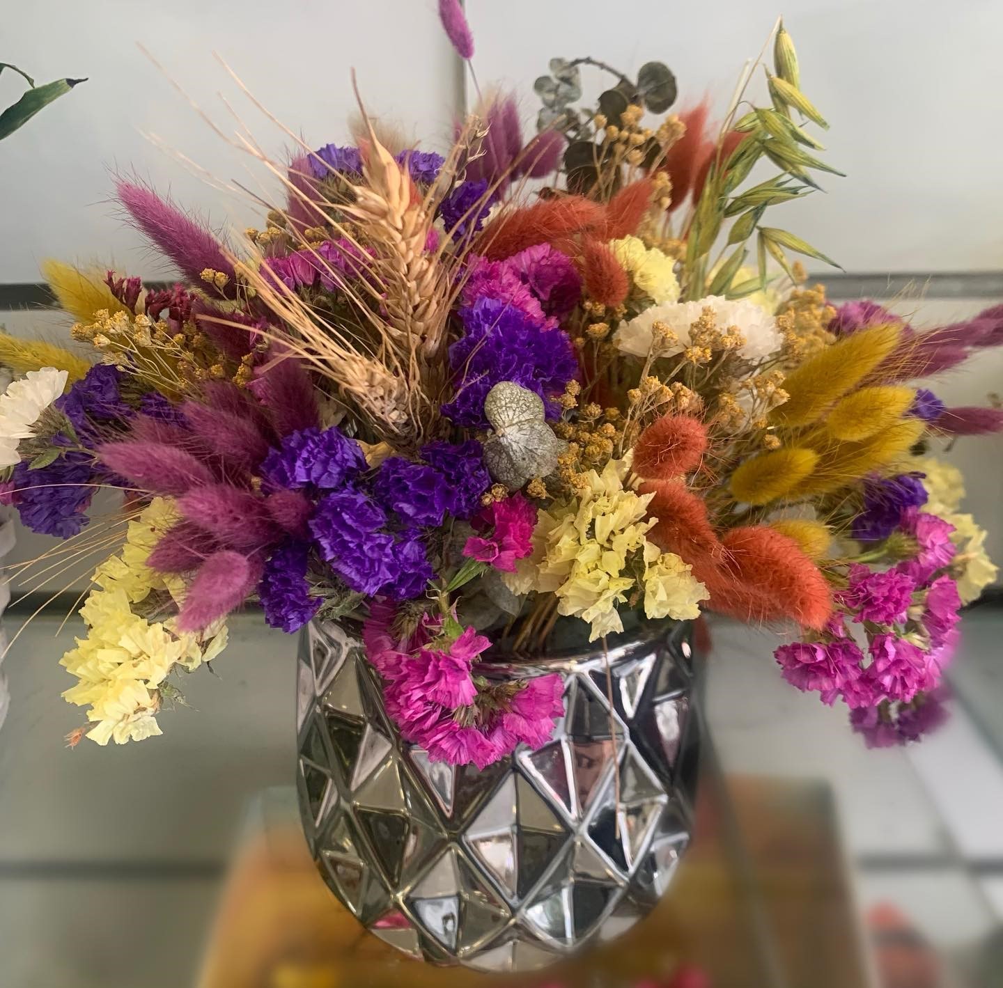 Vaso Flores Secas
